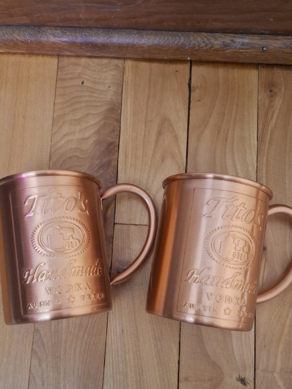 Copper Moscow Mule Mug - Set of 2